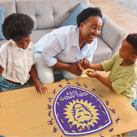 Orlando City SC® Escudo - Rompecabezas de Madera
