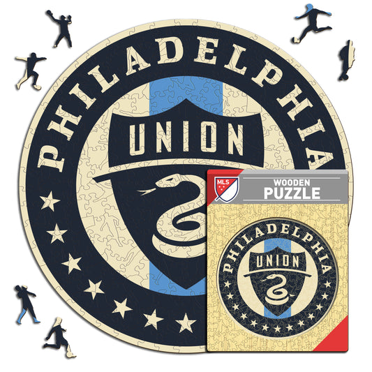 Philadelphia Union® Escudo - Rompecabezas de Madera