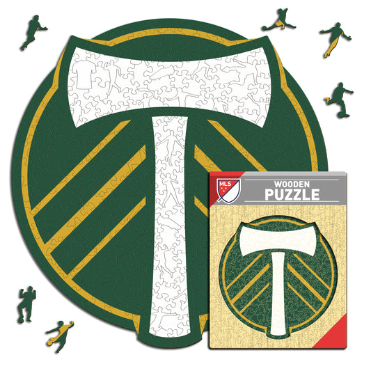 Portland Timbers® Escudo - Rompecabezas de Madera