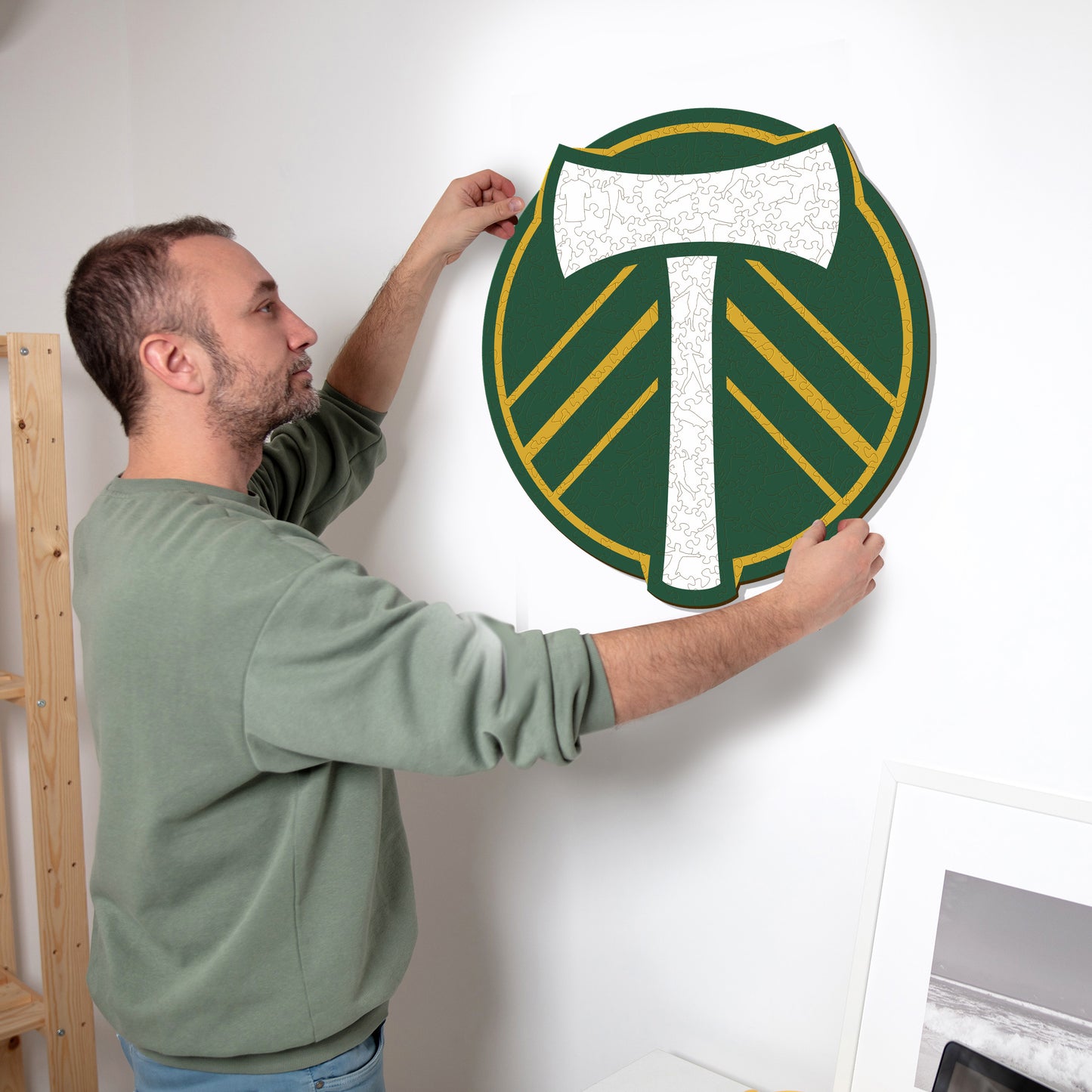 Portland Timbers® Escudo - Rompecabezas de Madera