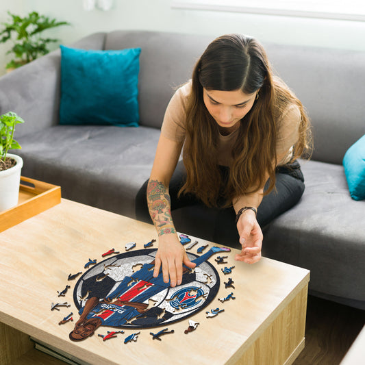 Ousmane Dembélé - Rompecabezas de Madera