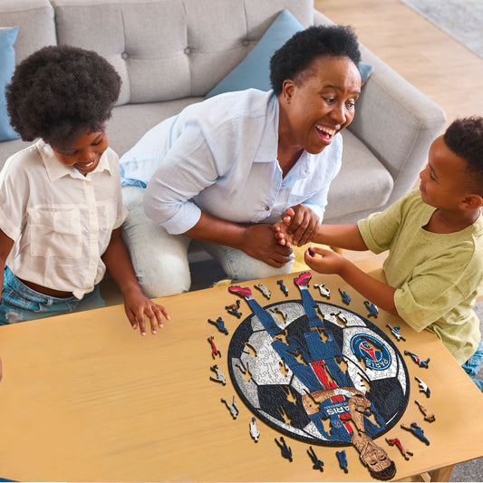 Désiré Doué - Rompecabezas de Madera