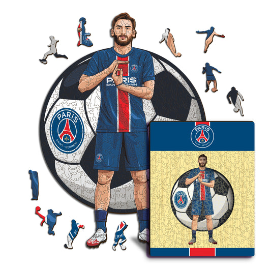 Khvicha Kvaratskhelia - Rompecabezas de Madera