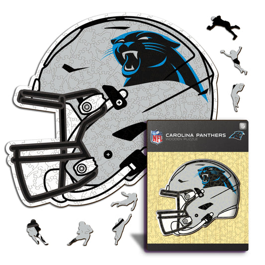 Carolina Panthers™ Casco - Rompecabezas de Madera