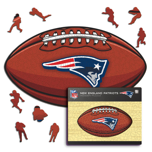 New England Patriots™ - Rompecabezas de Madera