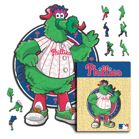 Philadelphia Phillies™ Mascota - Rompecabezas de Madera