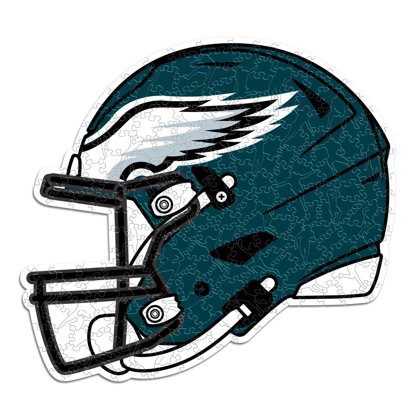 Philadelphia Eagles™ Casco - Rompecabezas de Madera