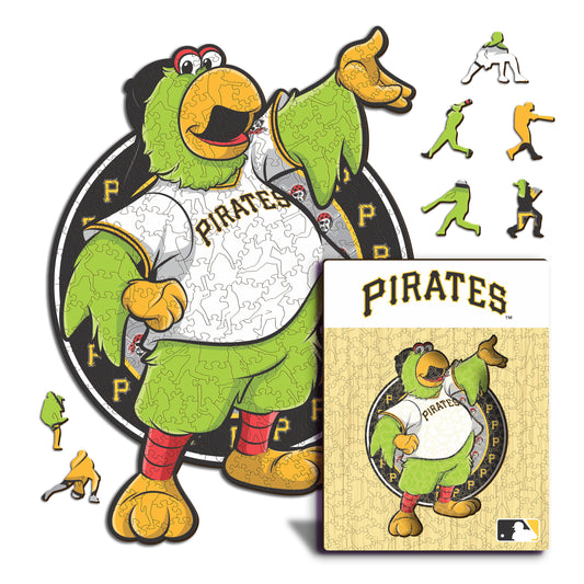 Pittsburgh Pirates™ Mascota - Rompecabezas de Madera