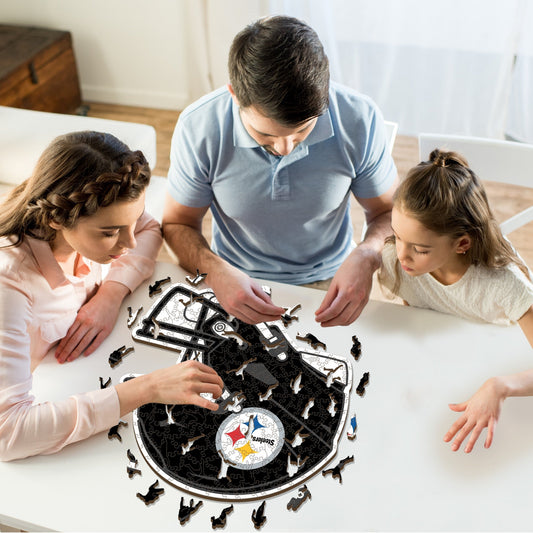 Pittsburgh Steelers™ Casco - Rompecabezas de Madera