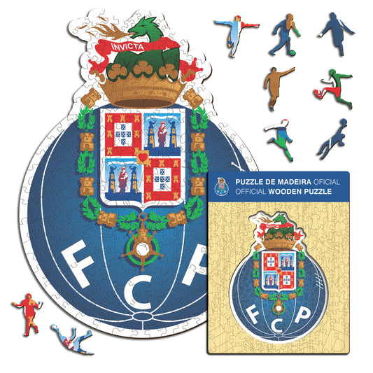FC Porto® Escudo - Rompecabezas de Madera