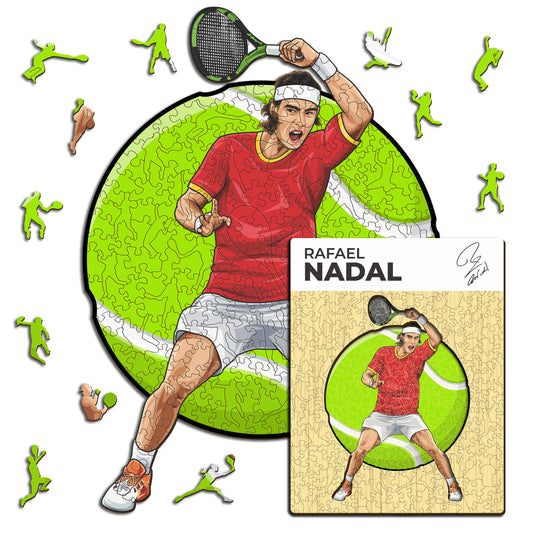 Rafael Nadal - Wooden Puzzle