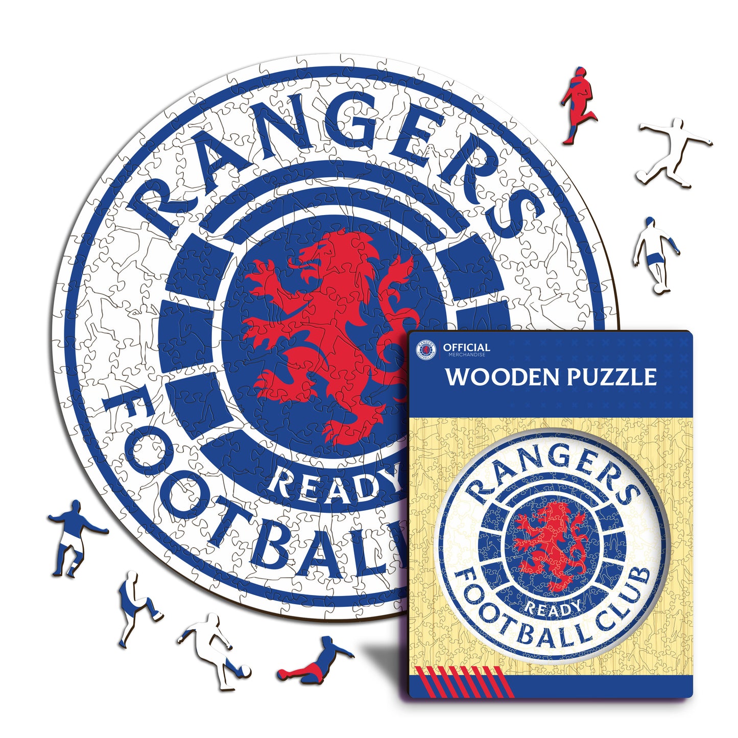 Rangers FC® Escudo - Rompecabezas de Madera