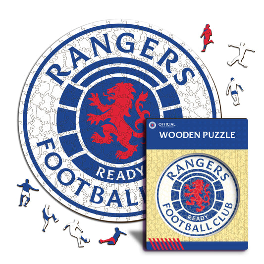 Rangers FC® Escudo - Rompecabezas de Madera