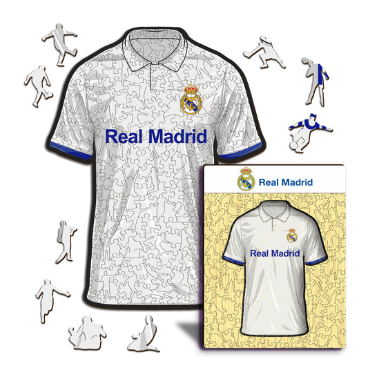 Real Madrid CF® Jersey - Rompecabezas de Madera