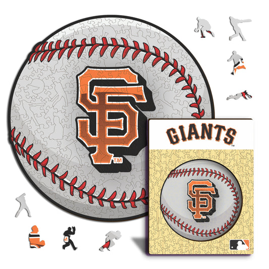 San Francisco Giants™ - Rompecabezas de Madera
