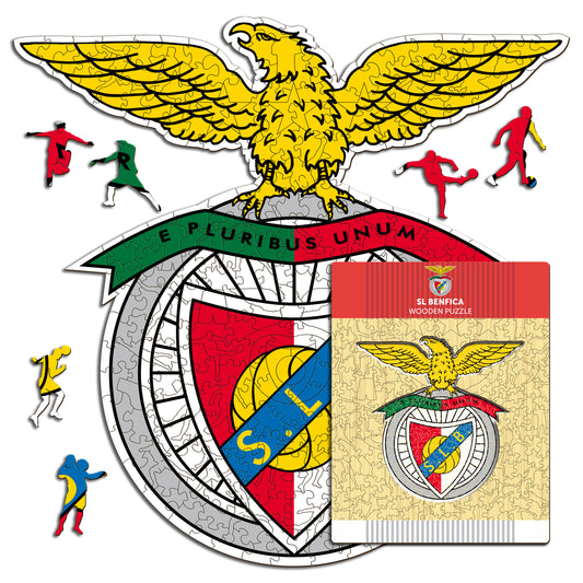 SL Benfica® Escudo - Rompecabezas de Madera