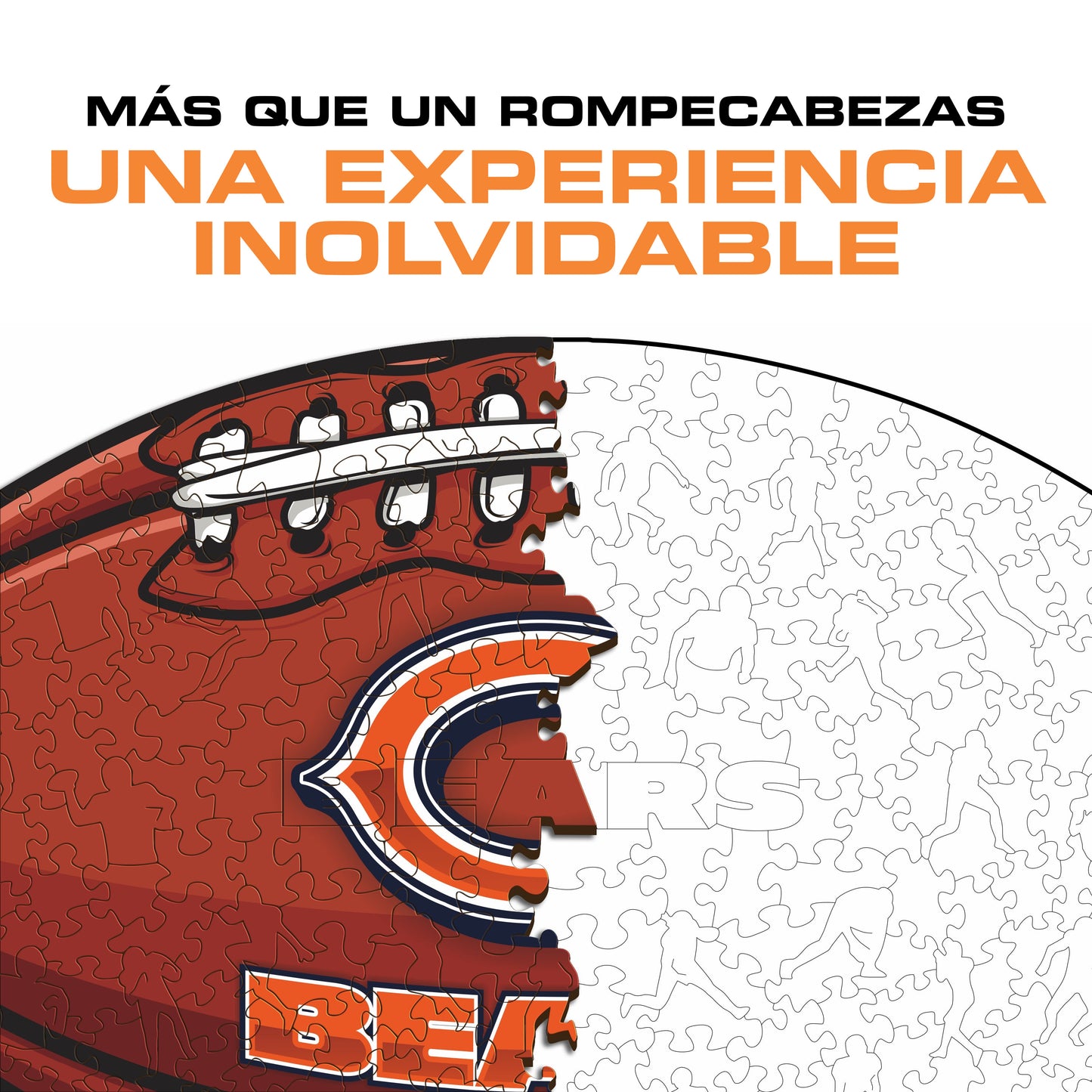Chicago Bears™ - Rompecabezas de Madera