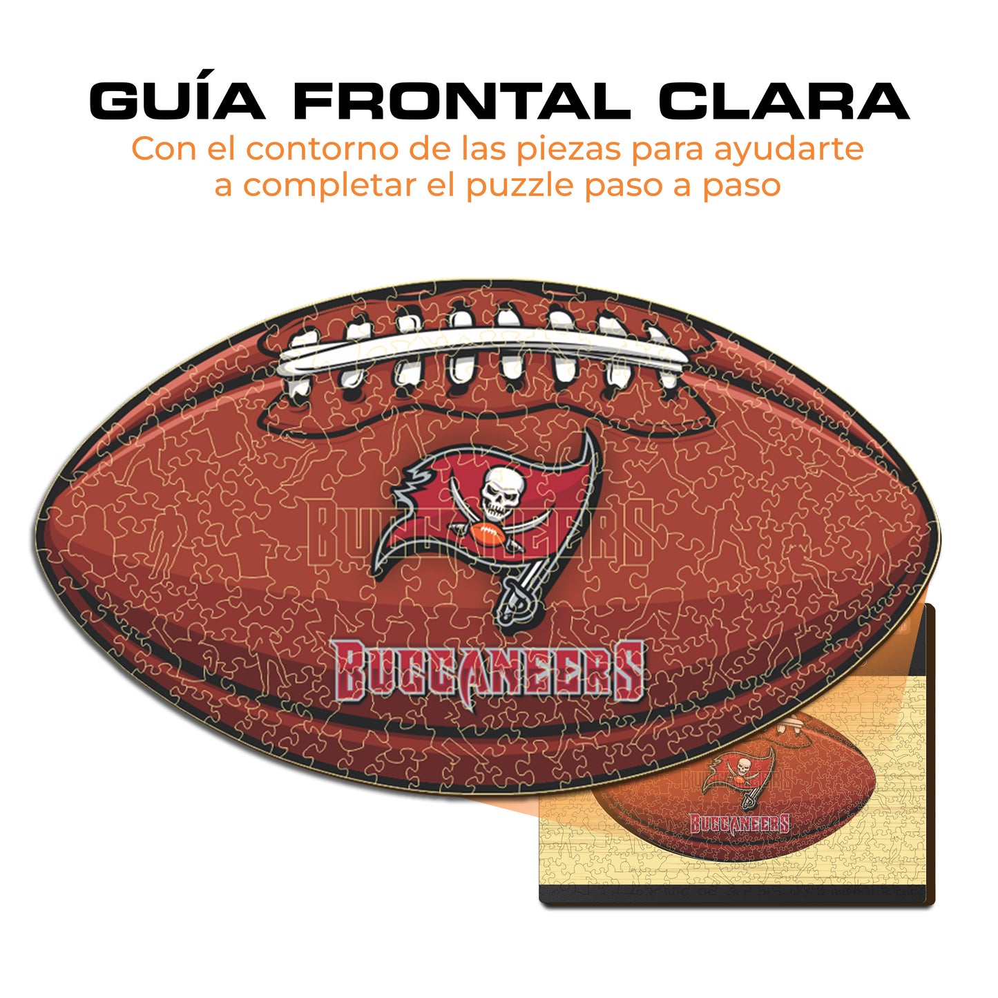 Tampa Bay Buccaneers™ - Rompecabezas de Madera
