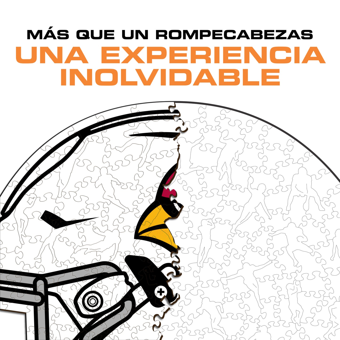 Arizona Cardinals™ Casco - Rompecabezas de Madera
