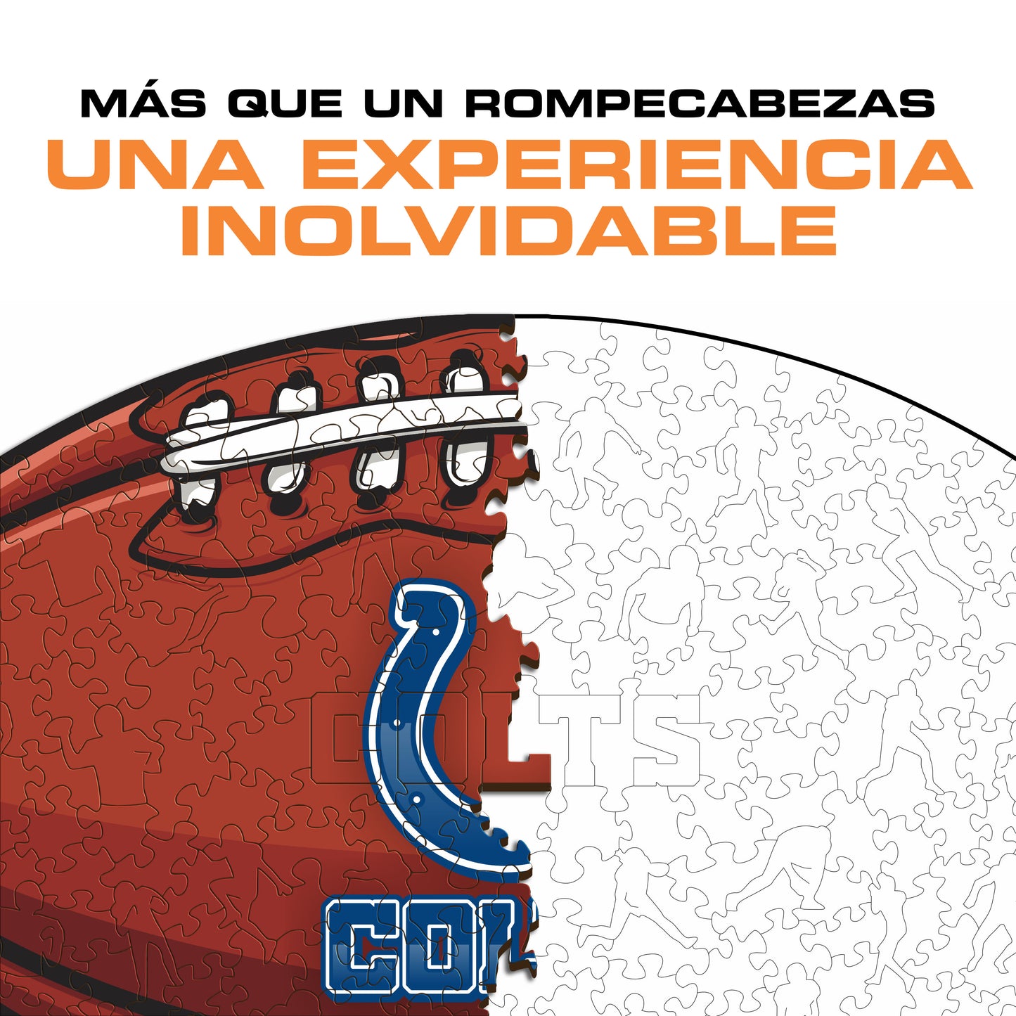 Indianapolis Colts™ - Rompecabezas de Madera
