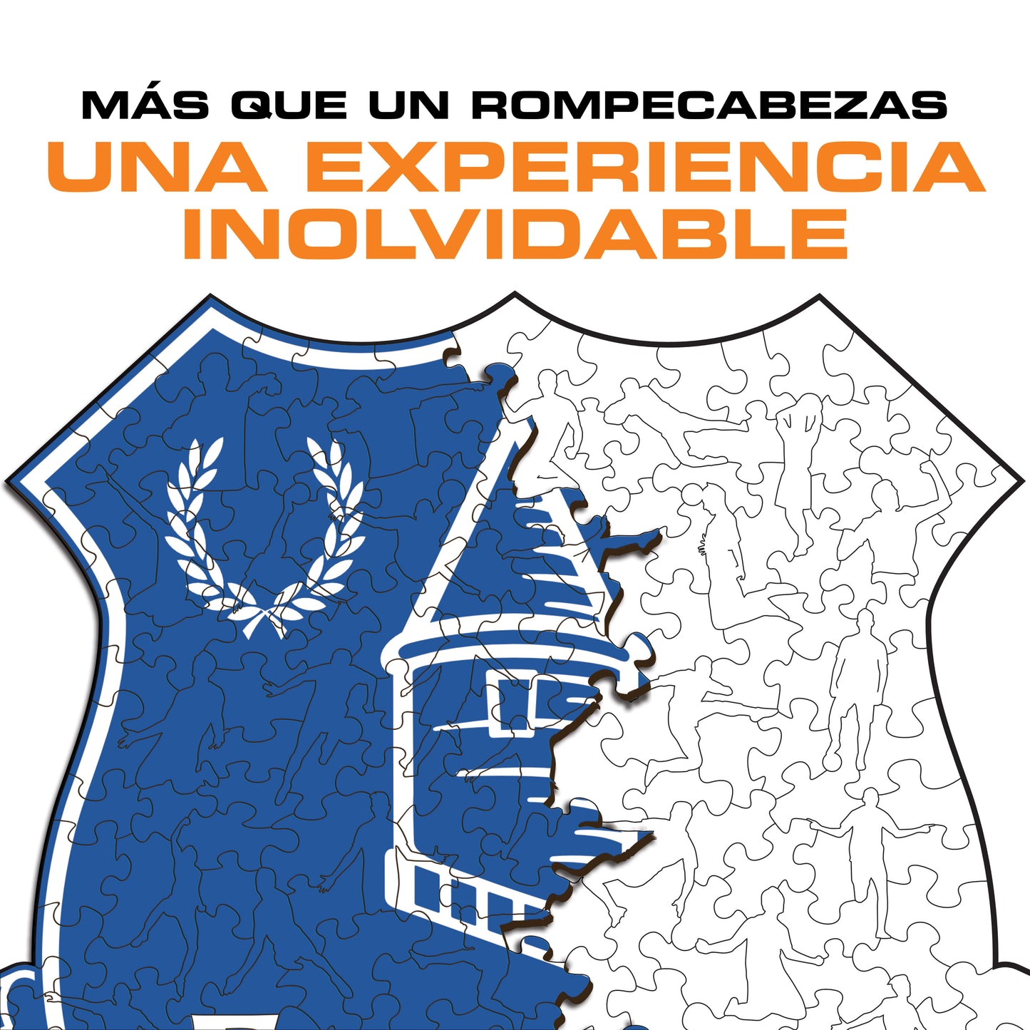 Everton FC® Escudo - Rompecabezas de Madera