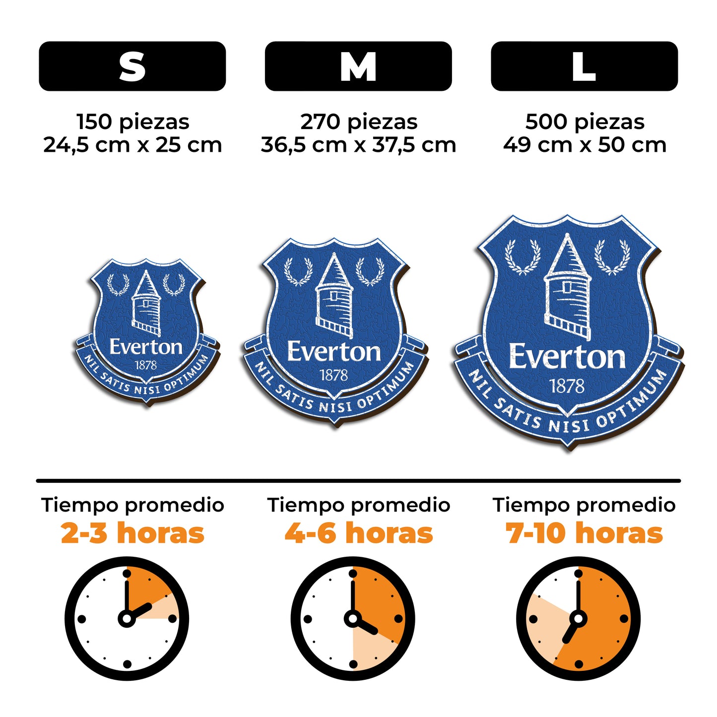 Everton FC® Escudo - Rompecabezas de Madera