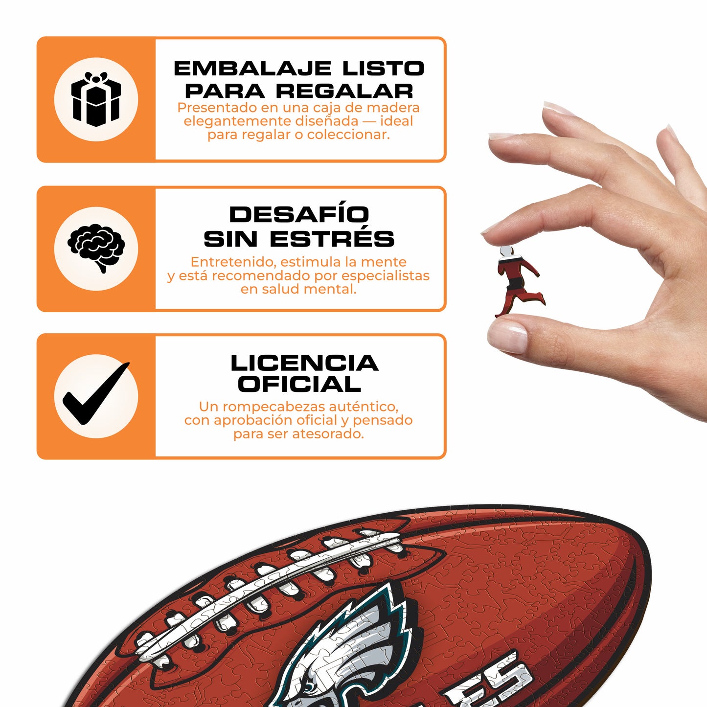 Philadelphia Eagles™ - Rompecabezas de Madera