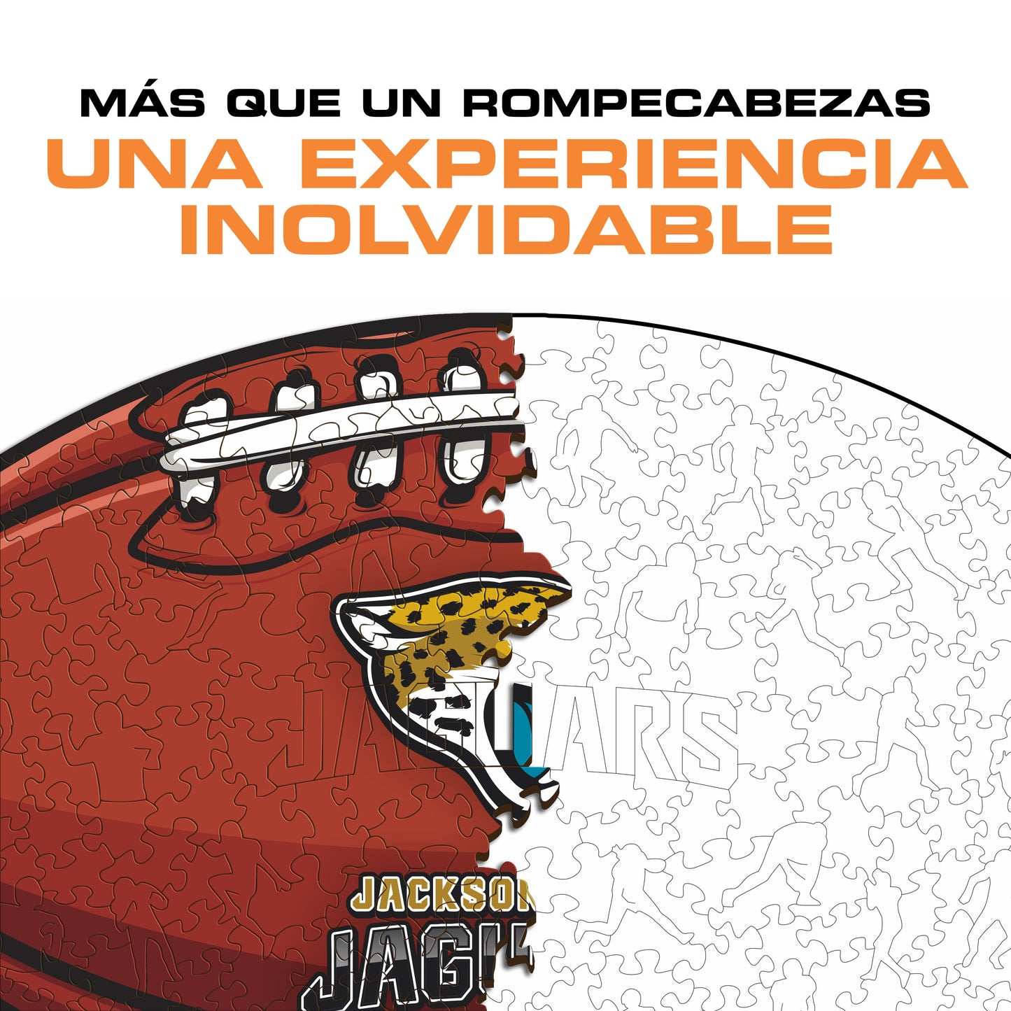 Jacksonville Jaguars™ - Rompecabezas de Madera
