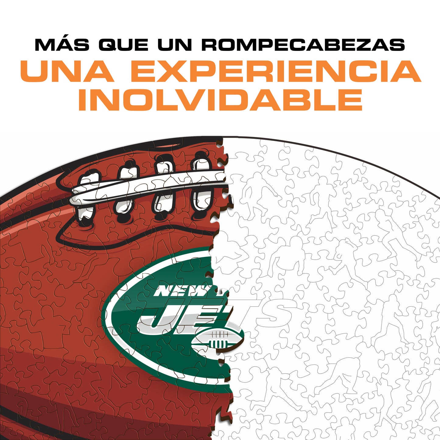 New York Jets™ - Rompecabezas de Madera