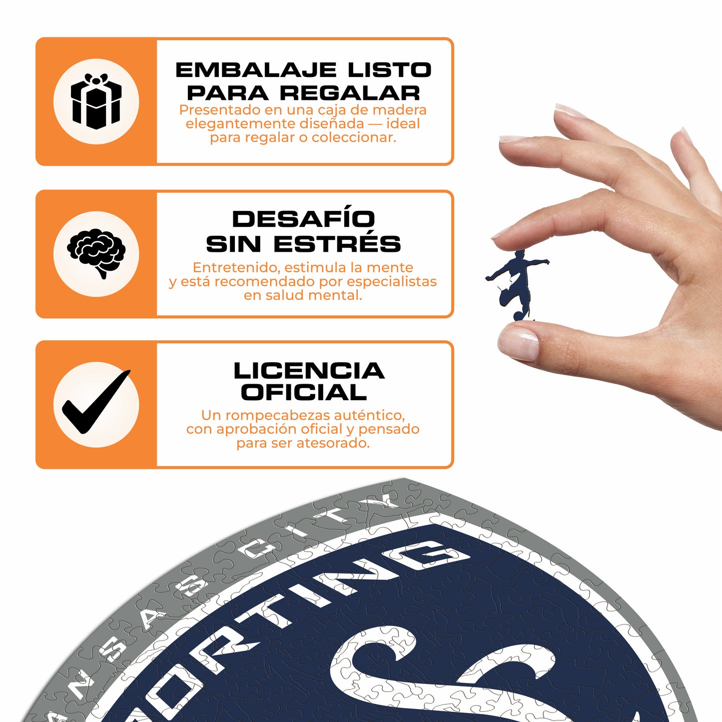 Sporting Kansas City® Escudo - Rompecabezas de Madera