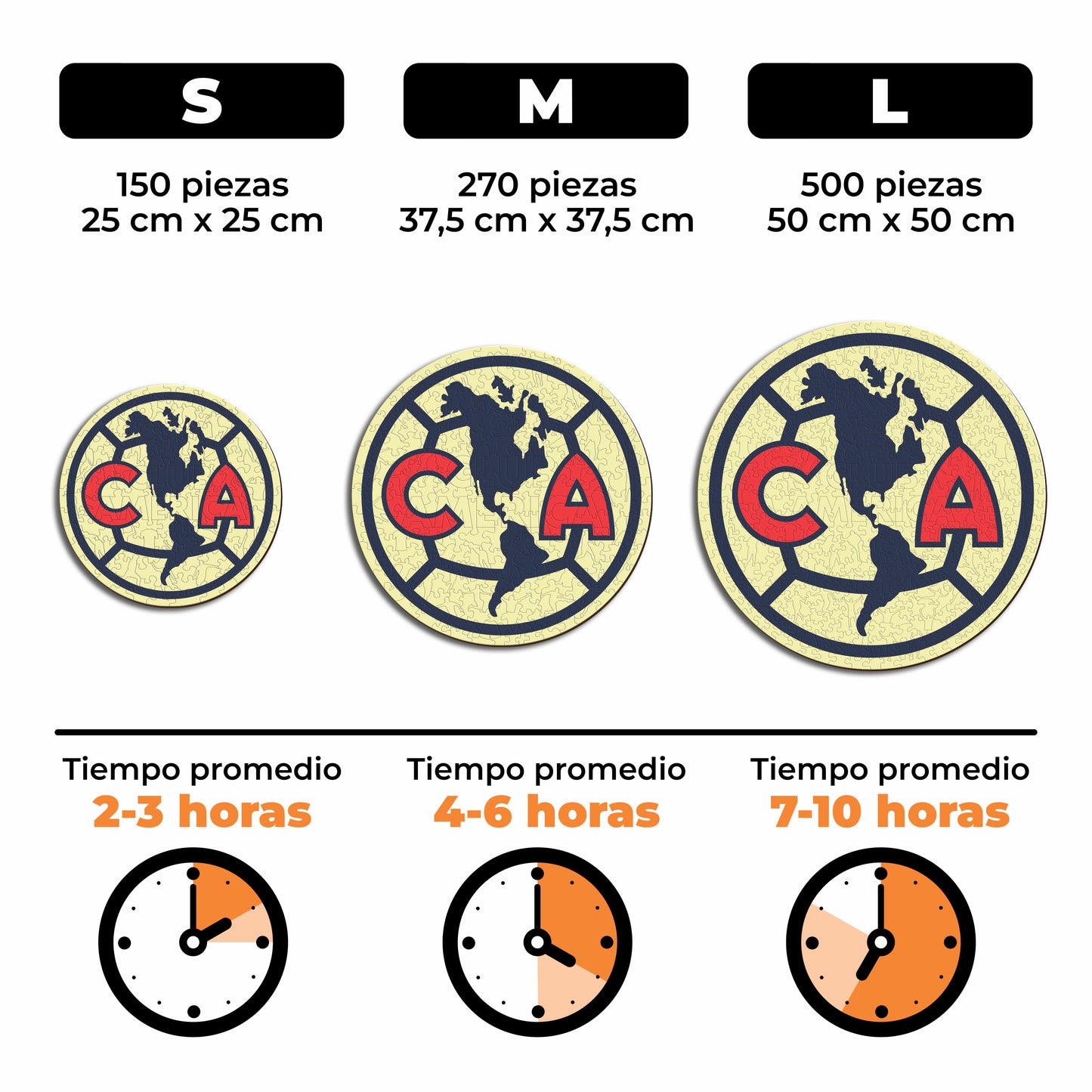 Club América® Escudo - Rompecabezas de Madera