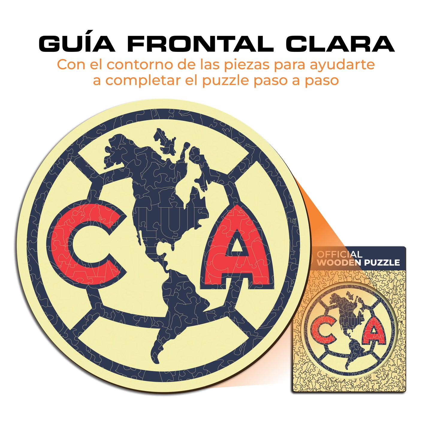 Club América® Escudo - Rompecabezas de Madera