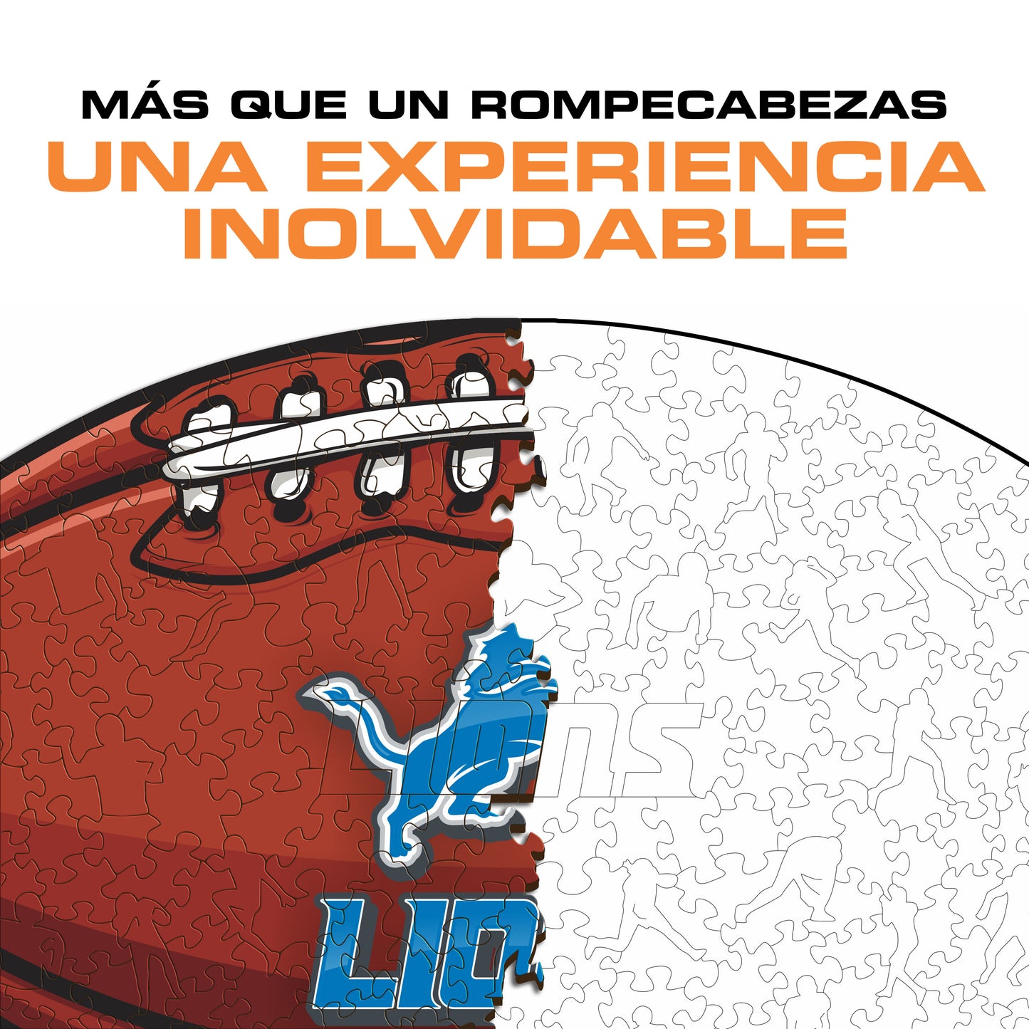 Detroit Lions™ - Rompecabezas de Madera