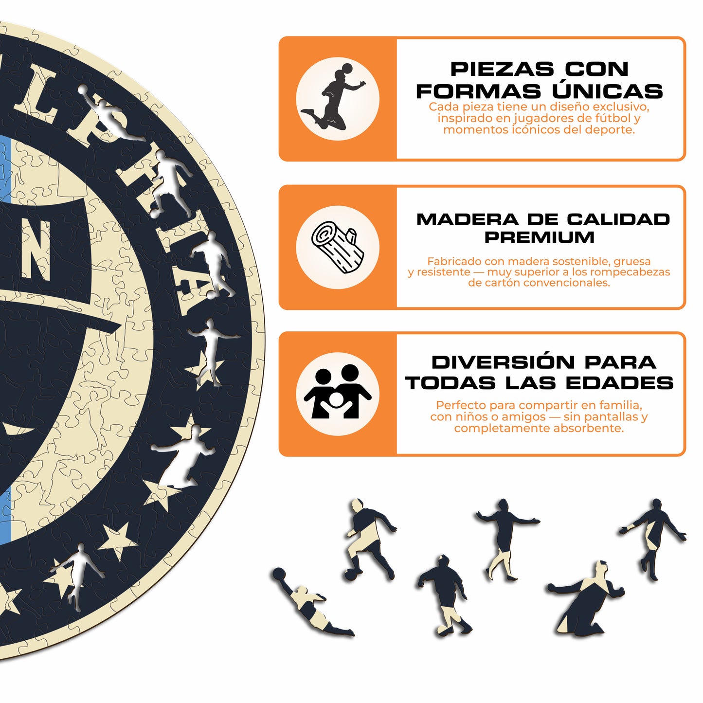 Philadelphia Union® Escudo - Rompecabezas de Madera