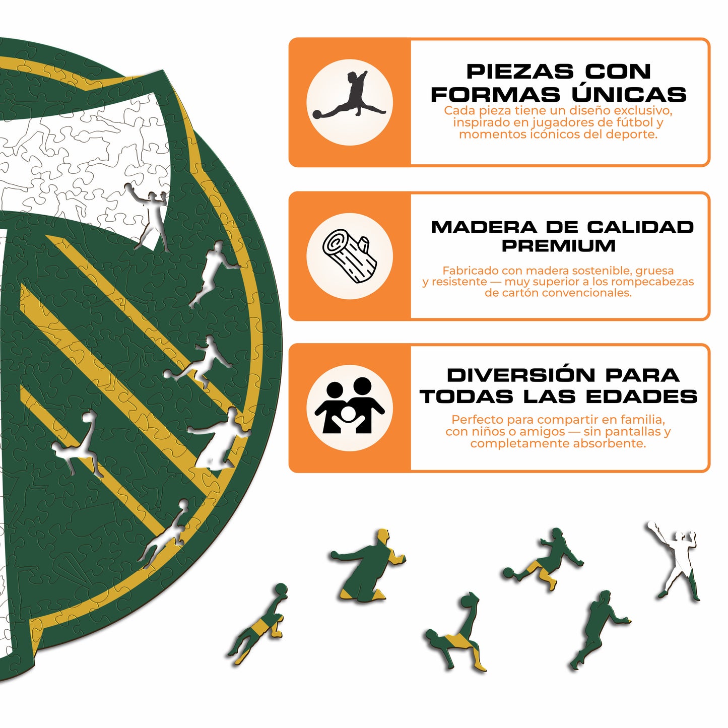 Portland Timbers® Escudo - Rompecabezas de Madera
