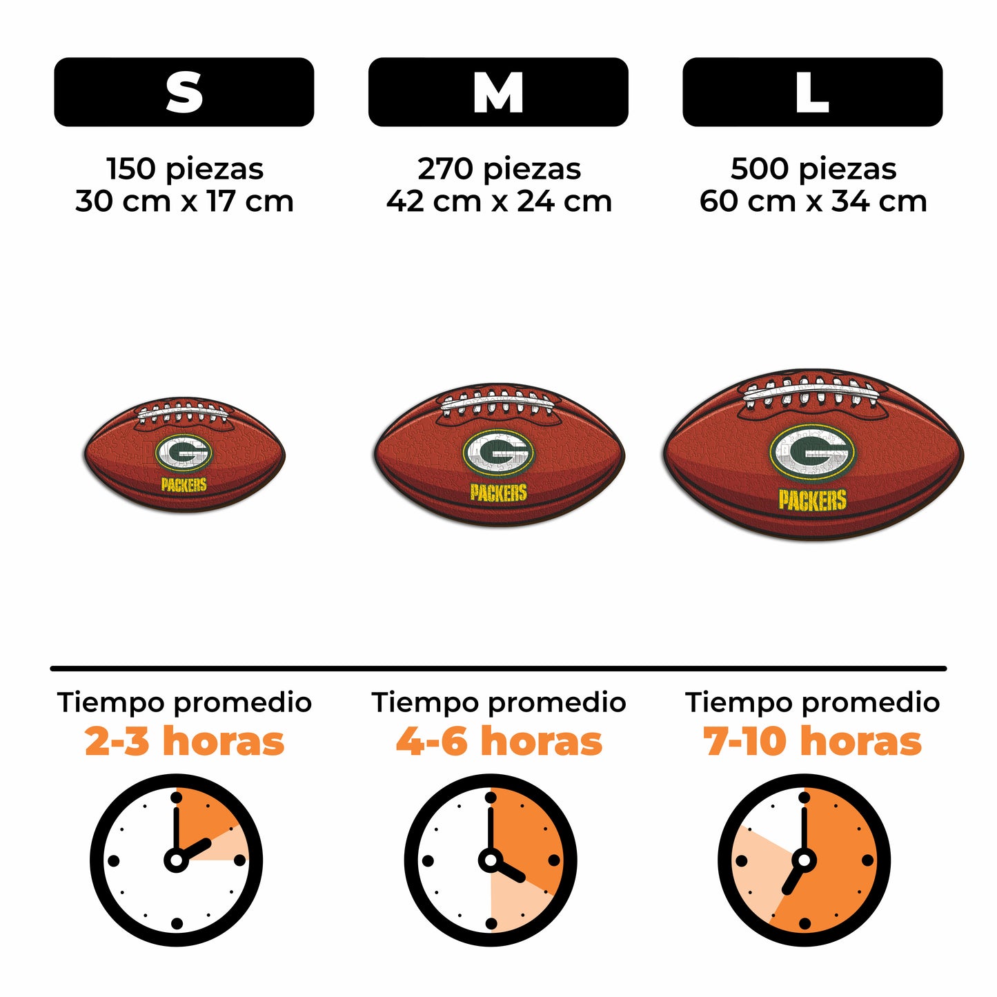 Green Bay Packers™ - Rompecabezas de Madera