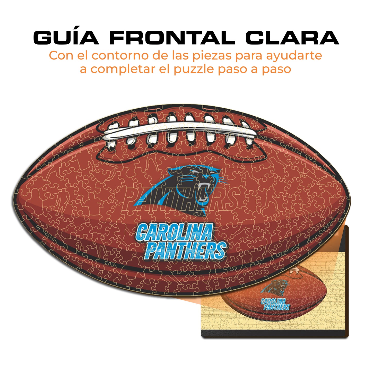 Carolina Panthers™ - Rompecabezas de Madera