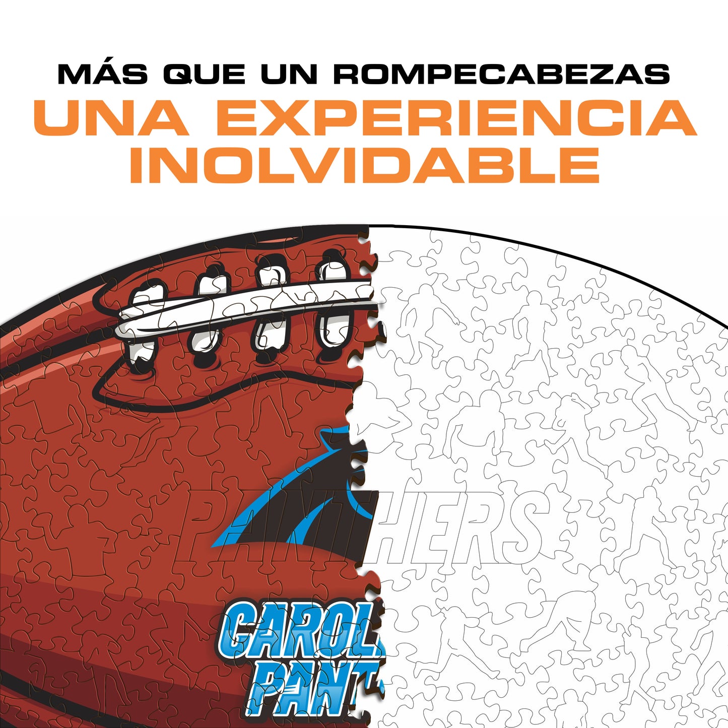 Carolina Panthers™ - Rompecabezas de Madera