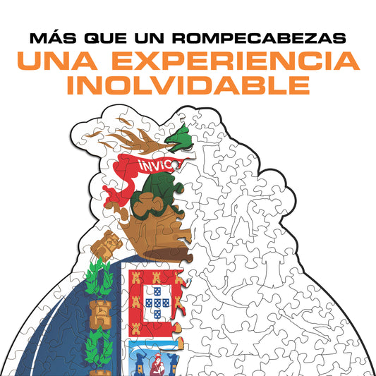 FC Porto® Escudo - Rompecabezas de Madera