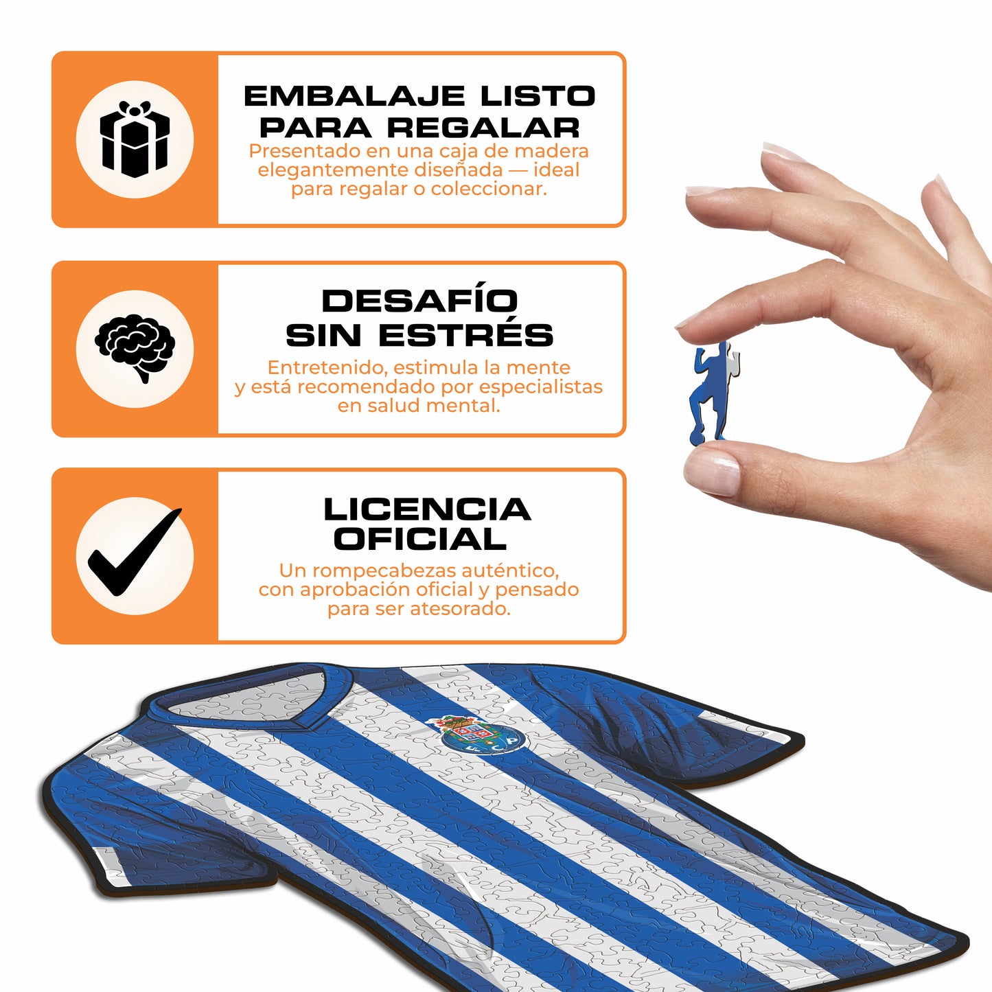 FC Porto® Jersey - Rompecabezas de Madera