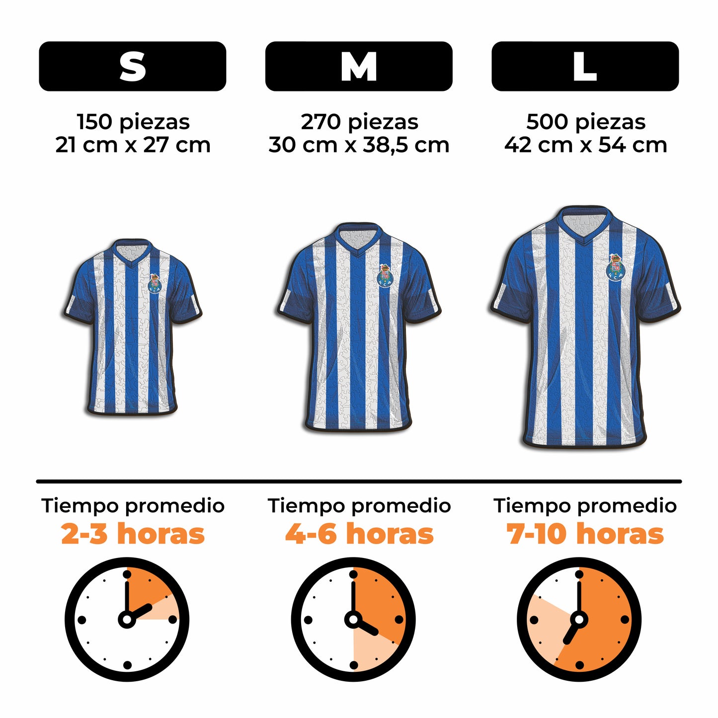 FC Porto® Jersey - Rompecabezas de Madera