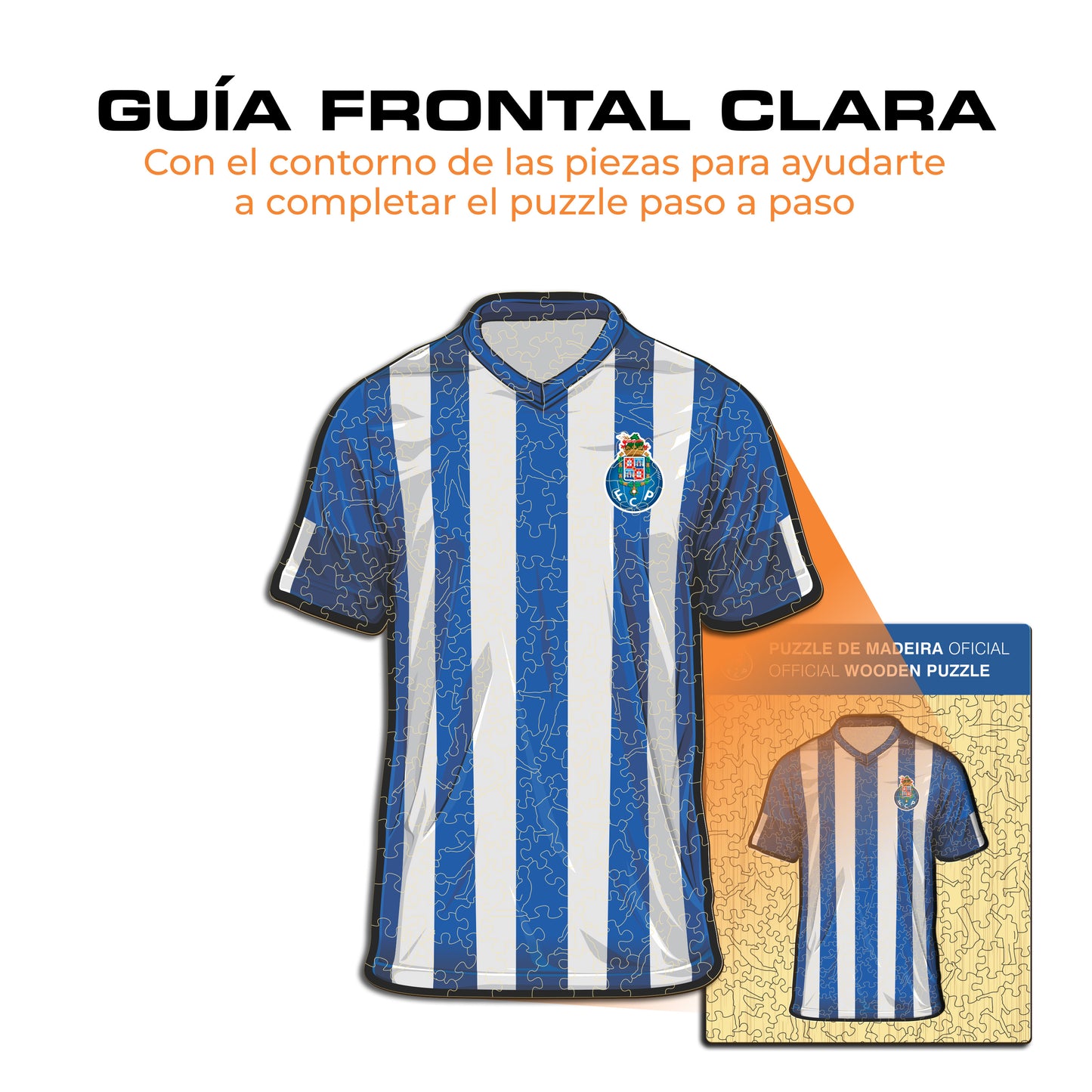FC Porto® Jersey - Rompecabezas de Madera