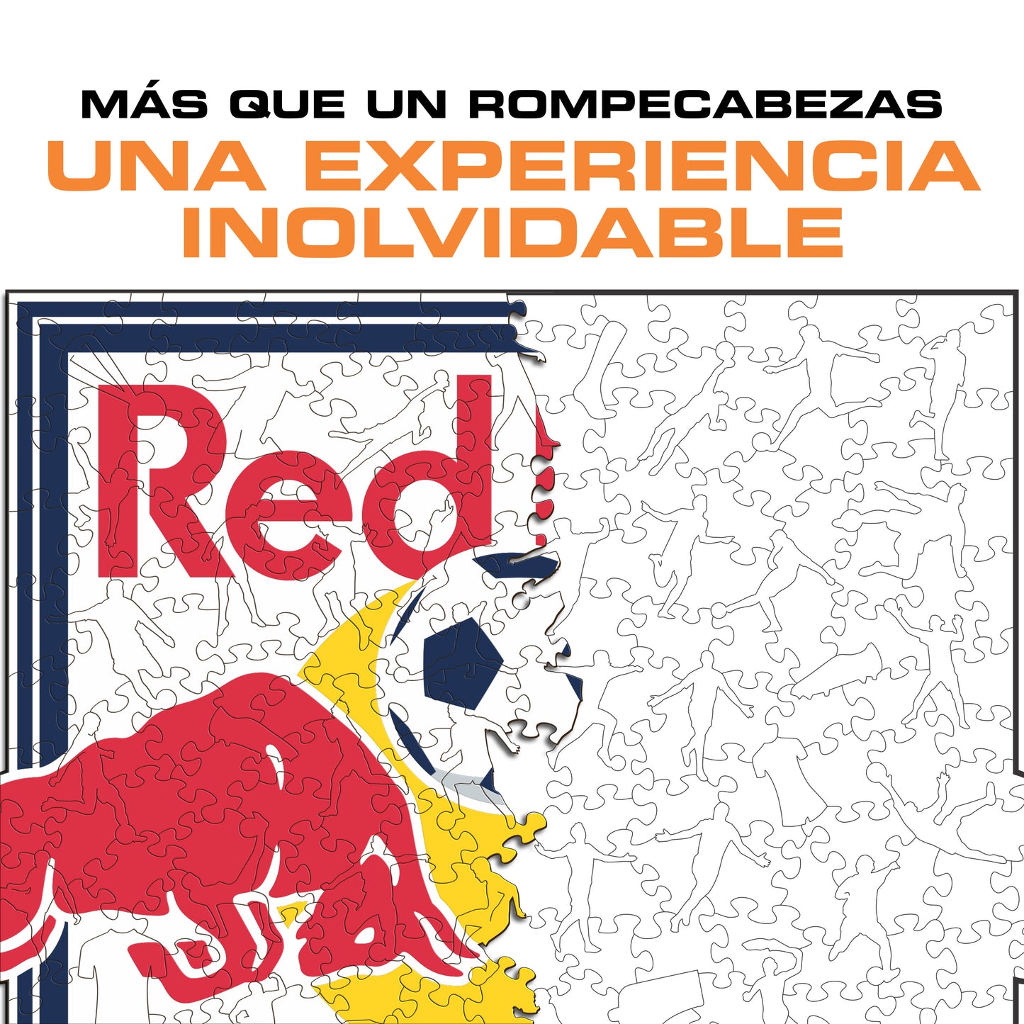 New York Red Bulls® Logo - Rompecabezas de Madera