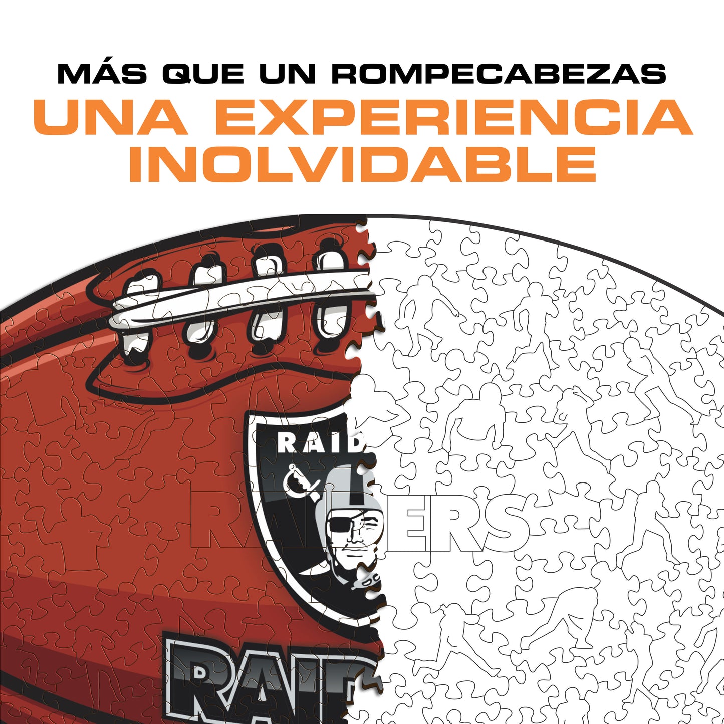 Las Vegas Raiders™ - Rompecabezas de Madera