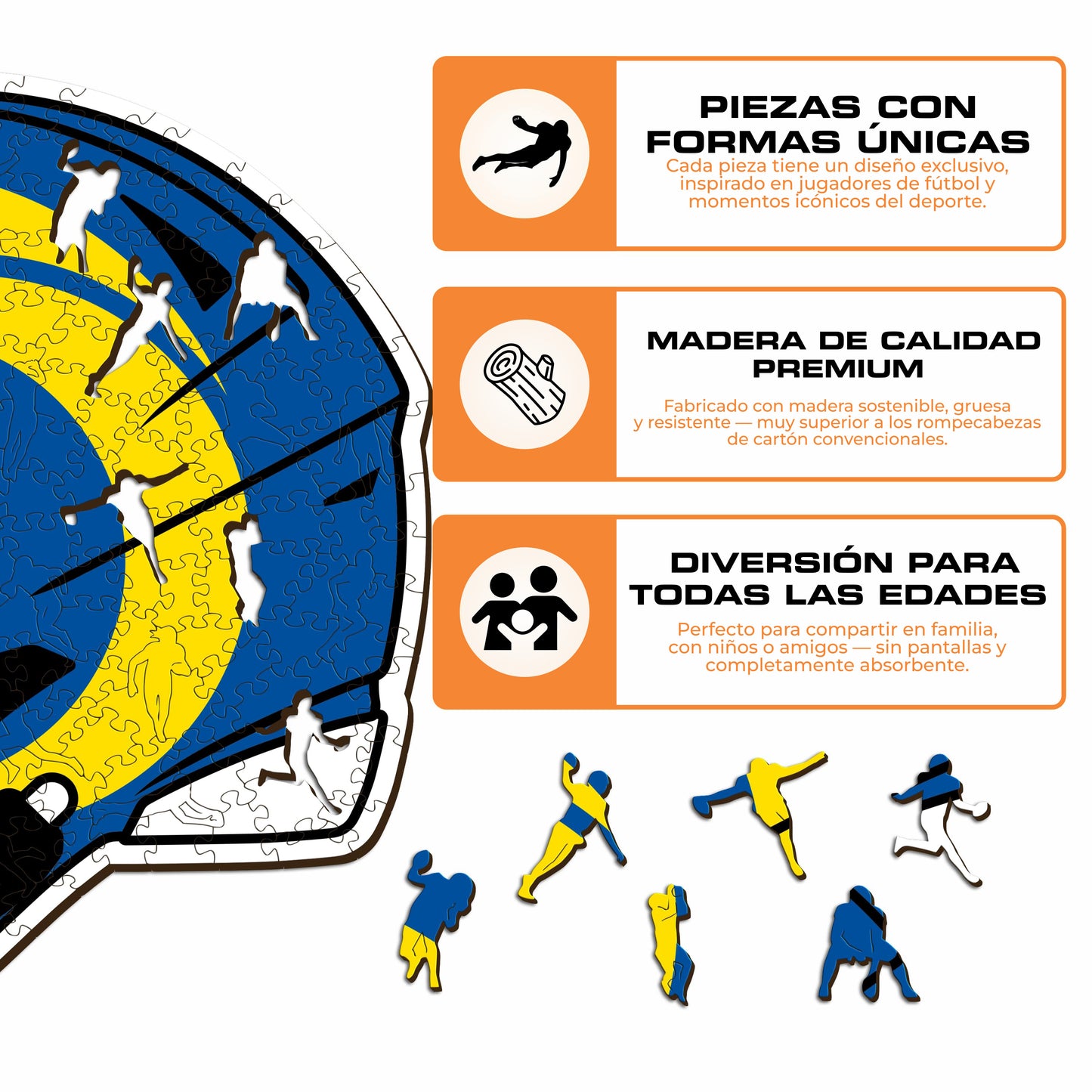 Los Angeles Rams™ Casco - Rompecabezas de Madera