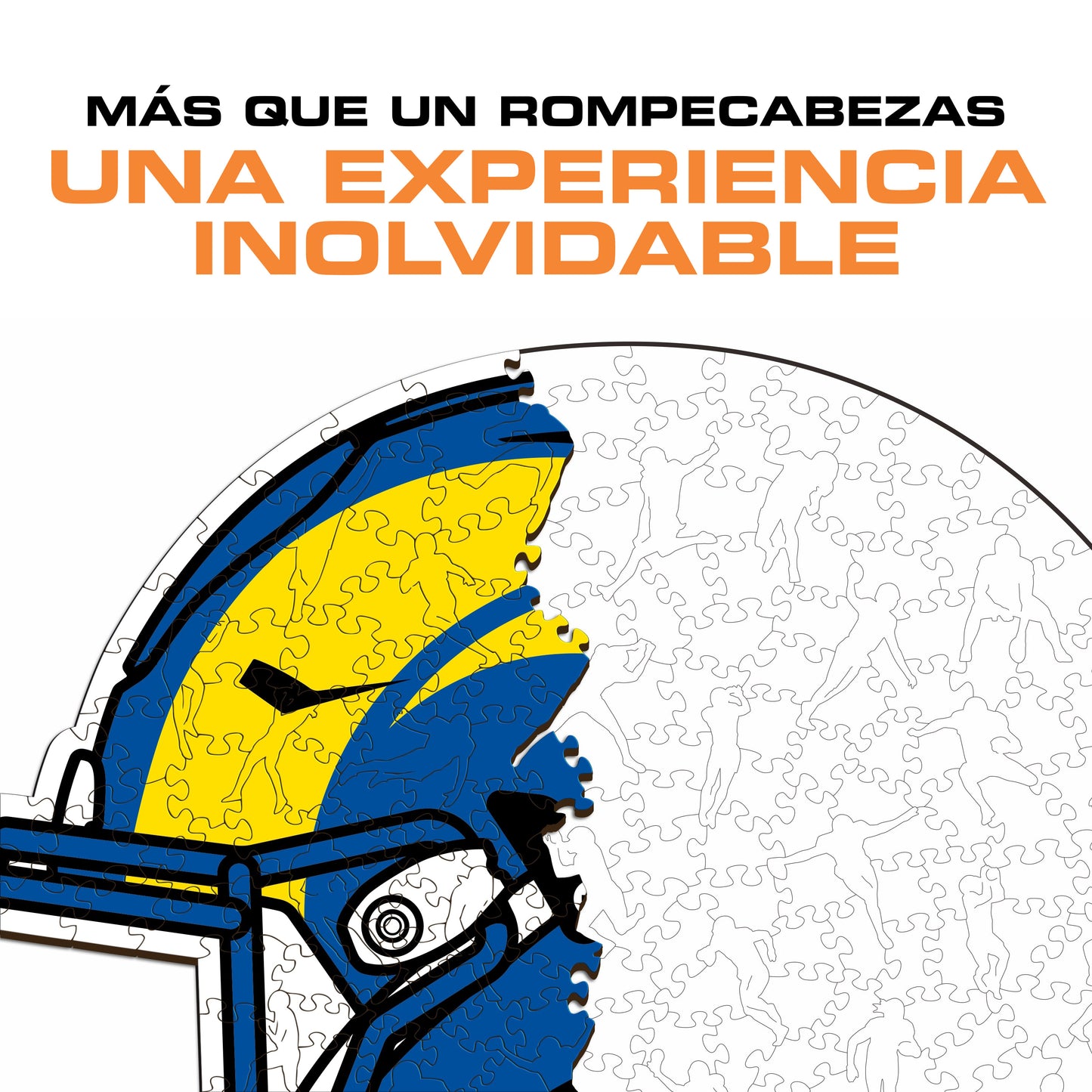 Los Angeles Rams™ Casco - Rompecabezas de Madera