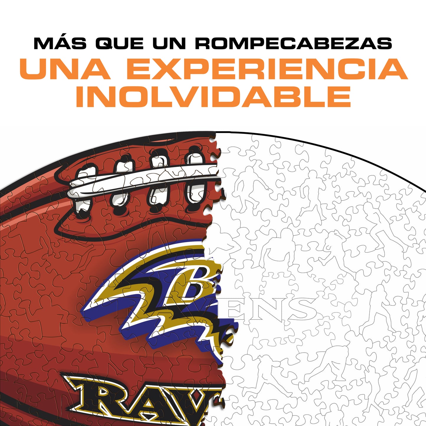 Baltimore Ravens™ - Rompecabezas de Madera