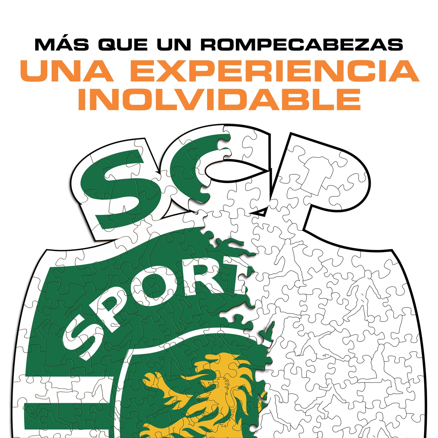 Sporting CP® Escudo - Rompecabezas de Madera