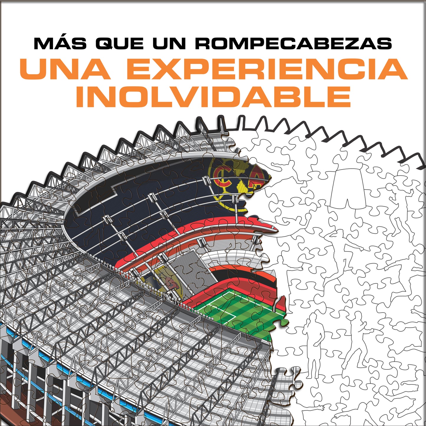 Club América® Estadio Azteca - Rompecabezas de Madera