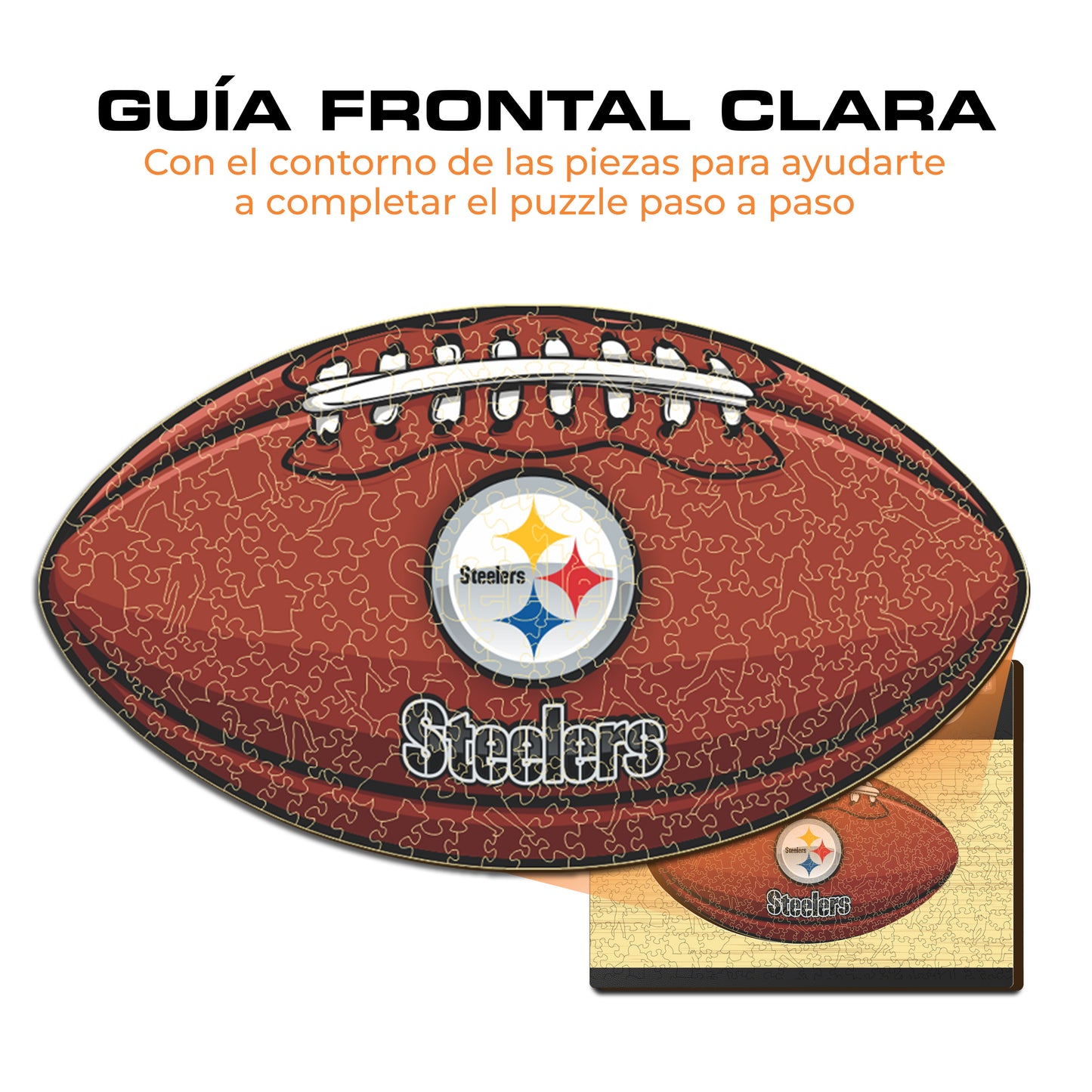 Pittsburgh Steelers™ - Rompecabezas de Madera